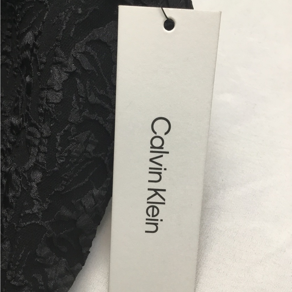 Calvin Klein Elegant Black Sleeveless Midi Dress - Picture 14 of 16